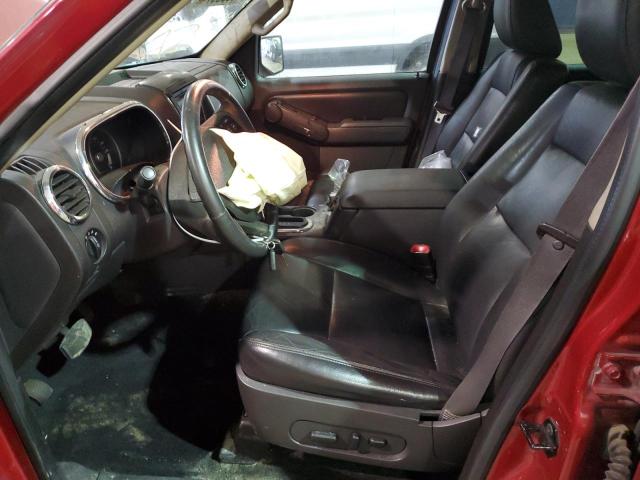 1FMEU63EX9UA24358 - 2009 FORD EXPLORER XLT RED photo 7