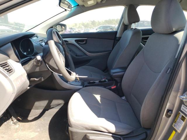 5NPDH4AE9DH296706 - 2013 HYUNDAI ELANTRA GLS GRAY photo 7