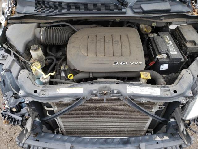 2C4RC1BG0CR387142 - 2012 CHRYSLER TOWN & COU TOURING ვერცხლისფერი ფოტო 12