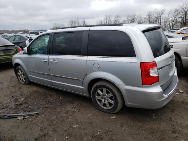 2C4RC1BG0CR387142 - 2012 CHRYSLER TOWN & COU TOURING ვერცხლისფერი ფოტო 2