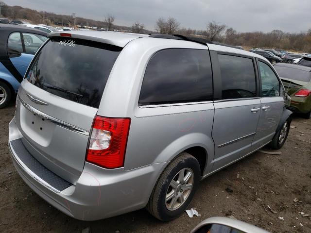 2C4RC1BG0CR387142 - 2012 CHRYSLER TOWN & COU TOURING ვერცხლისფერი ფოტო 3