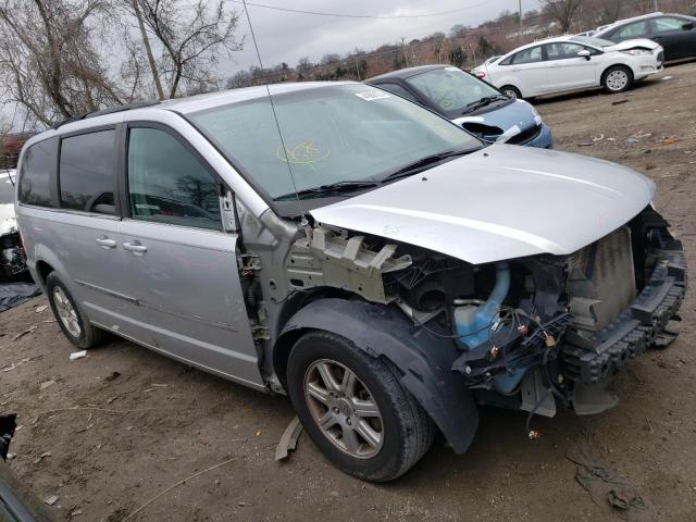 2C4RC1BG0CR387142 - 2012 CHRYSLER TOWN & COU TOURING ვერცხლისფერი ფოტო 4