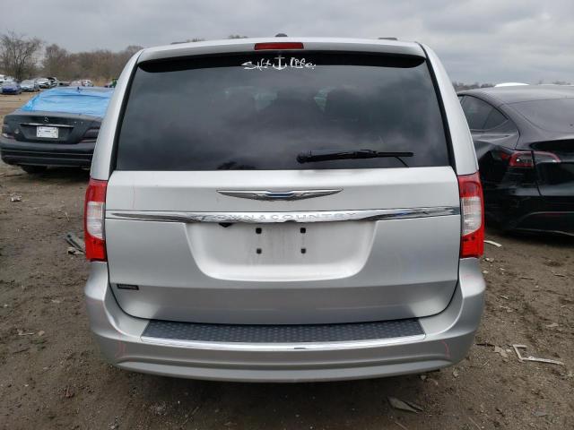 2C4RC1BG0CR387142 - 2012 CHRYSLER TOWN & COU TOURING ვერცხლისფერი ფოტო 6