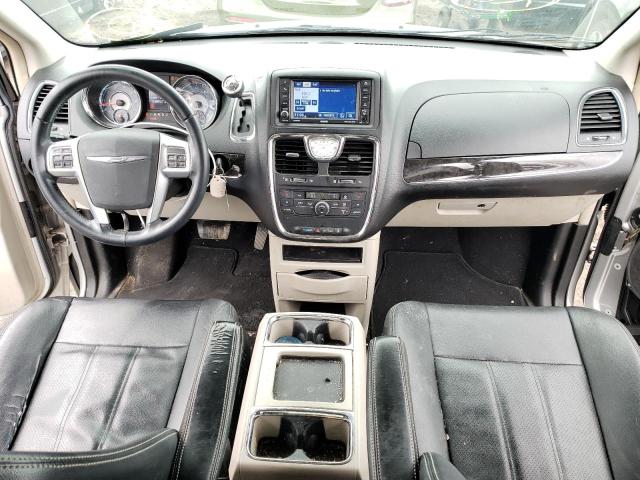 2C4RC1BG0CR387142 - 2012 CHRYSLER TOWN & COU TOURING ვერცხლისფერი ფოტო 8