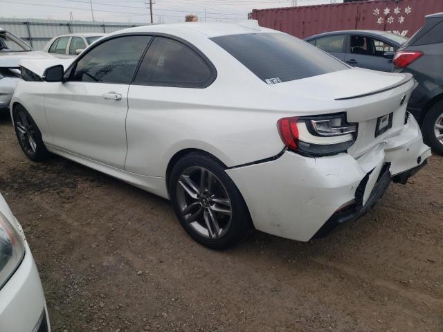 WBA1G9C58GVX97278 - 2016 BMW 228 XI SULEV WHITE photo 2