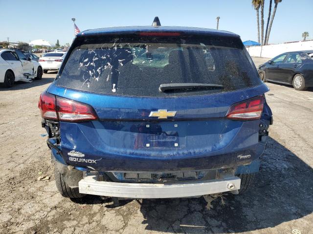 3GNAXSEV0NS244030 - 2022 CHEVROLET EQUINOX LS BLUE photo 6