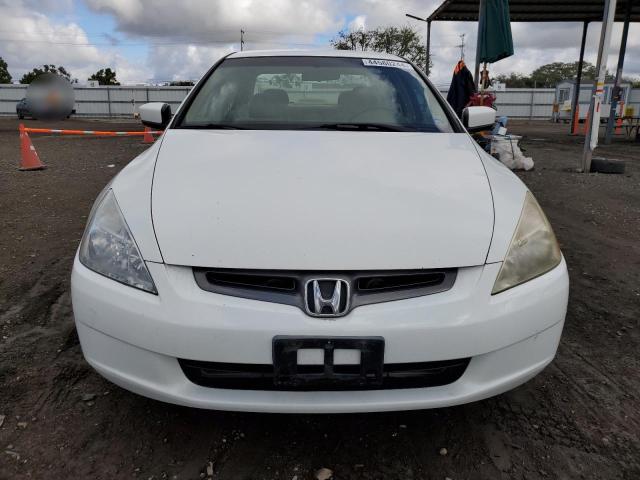 JHMCM56415C002224 - 2005 HONDA ACCORD LX WHITE photo 5