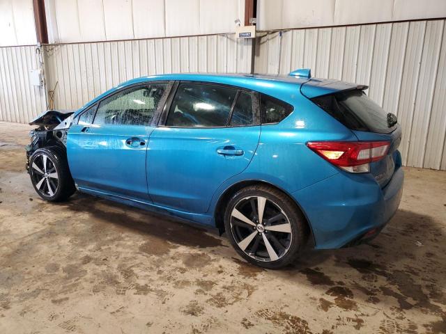 4S3GTAM61J3733054 - 2018 SUBARU IMPREZA SPORT BLUE photo 2