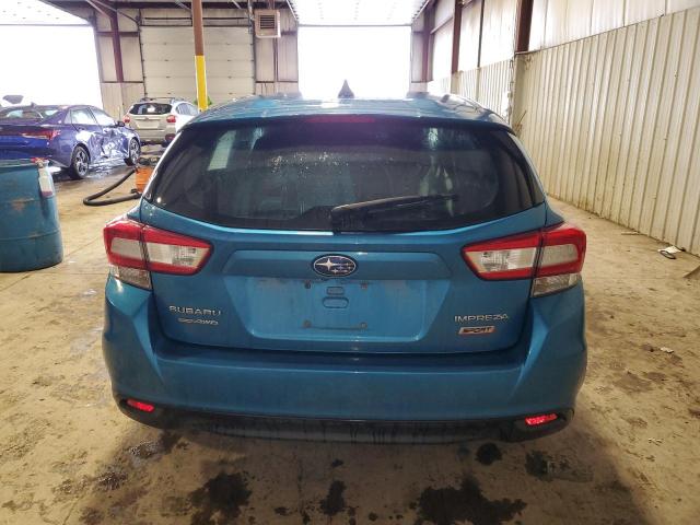 4S3GTAM61J3733054 - 2018 SUBARU IMPREZA SPORT BLUE photo 6