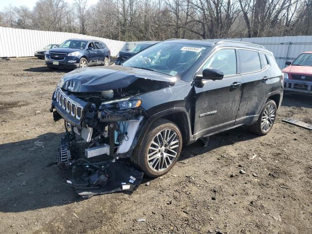 3C4NJDCN9PT552336 - 2023 JEEP COMPASS LIMITED BLACK photo 1