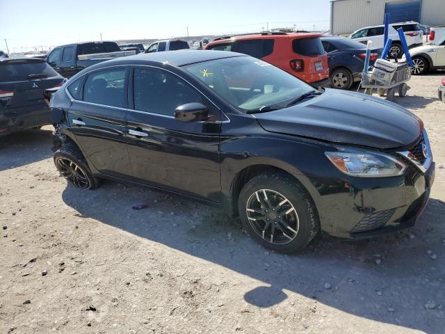 3N1AB7AP1GL664536 - 2016 NISSAN SENTRA S BLACK photo 4