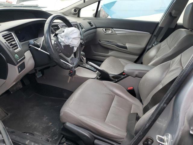 2HGFB2F97DH524982 - 2013 HONDA CIVIC EXL SILVER photo 7