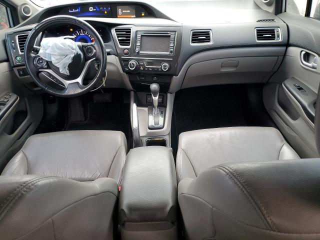2HGFB2F97DH524982 - 2013 HONDA CIVIC EXL ვერცხლისფერი ფოტო 8