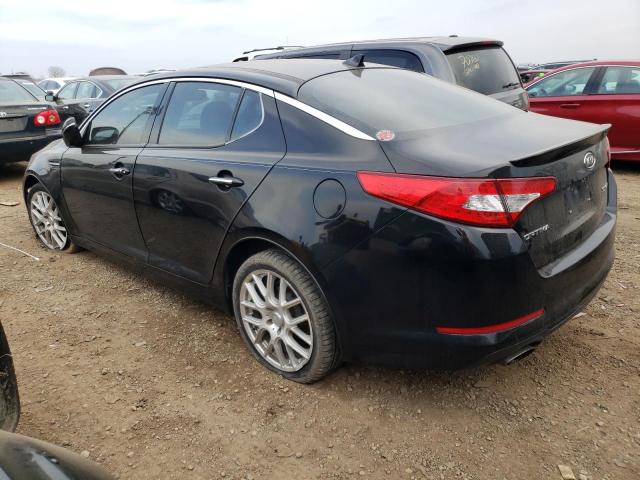 5XXGR4A66CG001705 - 2012 KIA OPTIMA SX BLACK photo 2