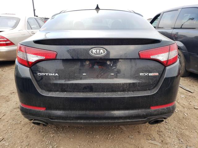 5XXGR4A66CG001705 - 2012 KIA OPTIMA SX BLACK photo 6