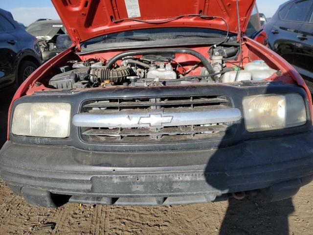 2CNBJ13CX36938371 - 2003 CHEVROLET TRACKER RED photo 12