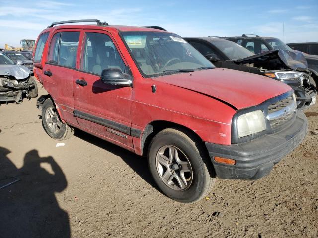 2CNBJ13CX36938371 - 2003 CHEVROLET TRACKER RED photo 4