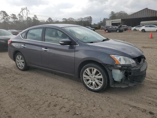 3N1AB7AP9EY331677 - 2014 NISSAN SENTRA S CHARCOAL photo 4