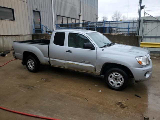 5TETX22N59Z648640 - 2009 TOYOTA TACOMA ACCESS CAB SILVER photo 4