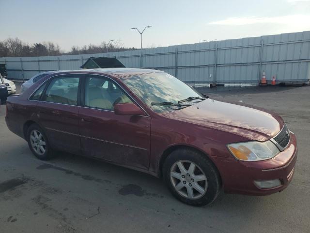 4T1BF28BX2U245307 - 2002 TOYOTA AVALON XL RED photo 4