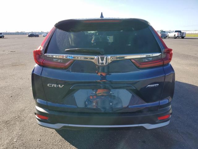 2HKRW2H58NH649413 - 2022 HONDA CR-V EX BLUE photo 6