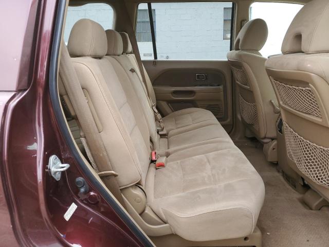 5FNYF18497B029569 - 2007 HONDA PILOT EX BURGUNDY photo 10