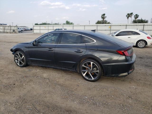 5NPEJ4J28MH092817 - 2021 HYUNDAI SONATA SEL PLUS GRAY photo 2