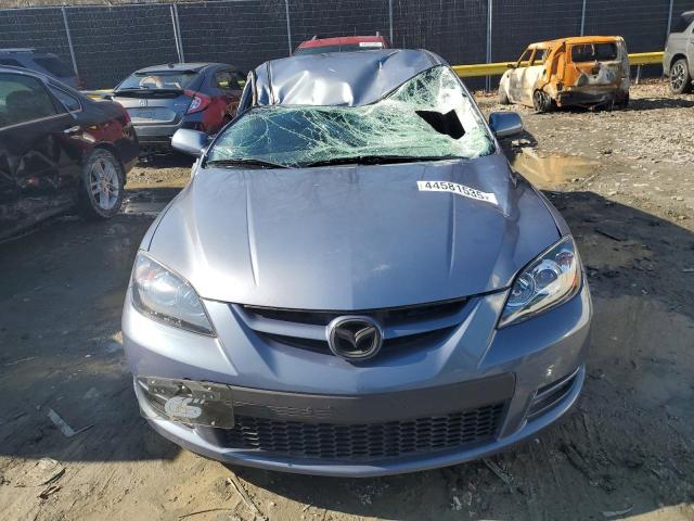 JM1BK34L681873721 - 2008 MAZDA SPEED 3 BLUE photo 5