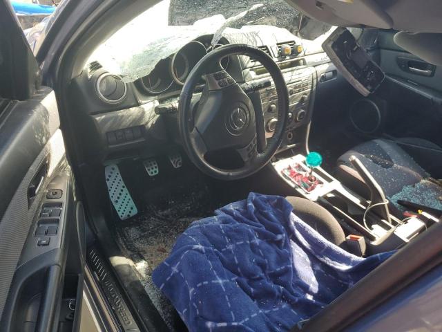 JM1BK34L681873721 - 2008 MAZDA SPEED 3 BLUE photo 8