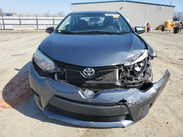 5YFBURHEXEP107751 - 2014 TOYOTA COROLLA L GRAY photo 5