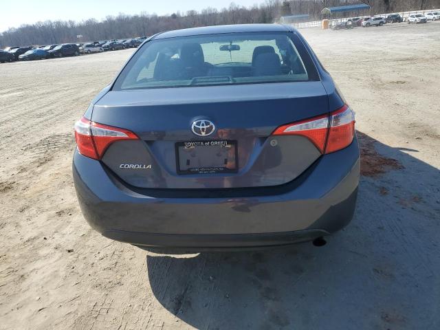 5YFBURHEXEP107751 - 2014 TOYOTA COROLLA L GRAY photo 6