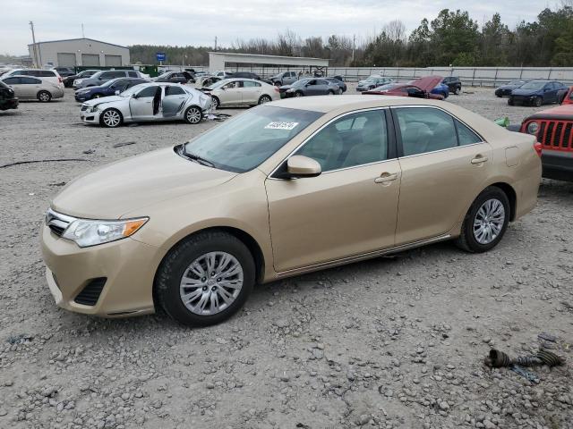 4T1BF1FK0CU034485 - 2012 TOYOTA CAMRY BASE GOLD photo 1