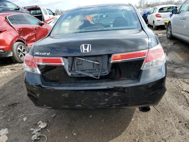 1HGCP2F75CA052054 - 2012 HONDA ACCORD EX BLACK photo 6