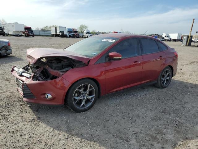 1FADP3F26EL270403 - 2014 FORD FOCUS SE MAROON photo 1