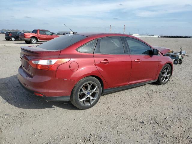 1FADP3F26EL270403 - 2014 FORD FOCUS SE MAROON photo 3