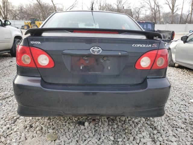 1NXBR30E35Z423467 - 2005 TOYOTA COROLLA CE BLACK photo 6