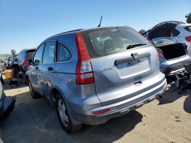 JHLRE3H35BC013162 - 2011 HONDA CR-V LX BLUE photo 2