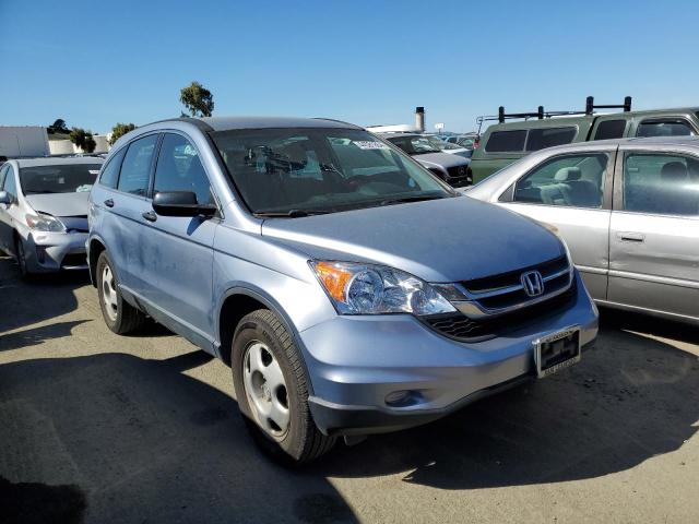 JHLRE3H35BC013162 - 2011 HONDA CR-V LX BLUE photo 4