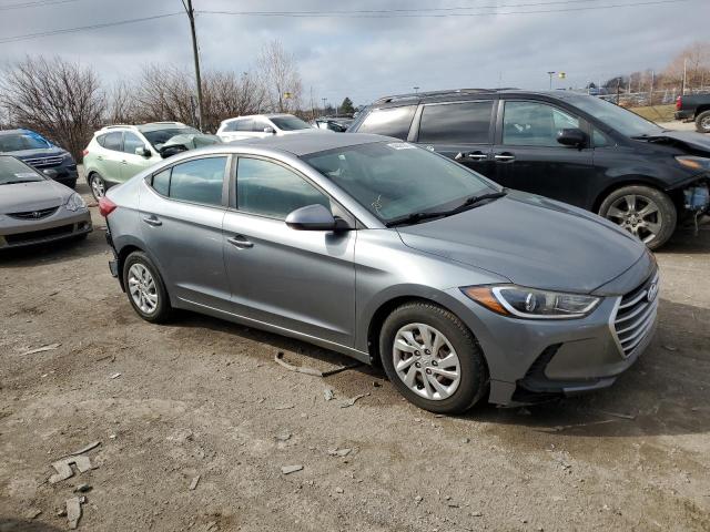 KMHD74LF9HU077941 - 2017 HYUNDAI ELANTRA SE GRAY photo 4