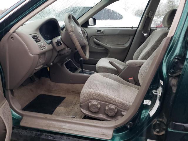 2HGEJ667XXH592783 - 1999 HONDA CIVIC LX GREEN photo 7