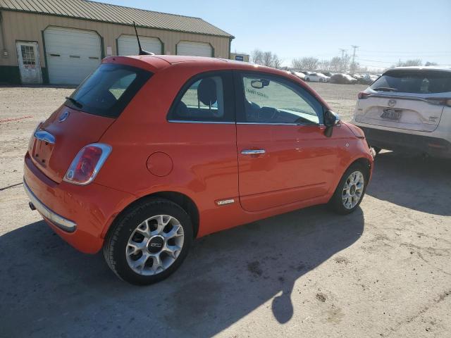 3C3CFFCR6GT193460 - 2016 FIAT 500 LOUNGE ORANGE photo 3