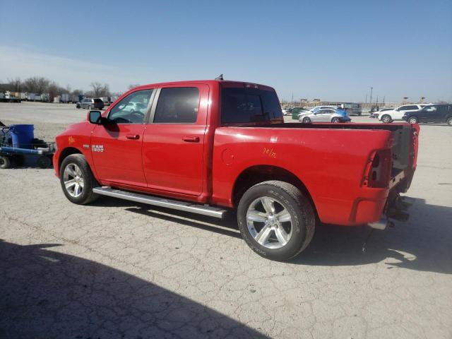 1C6RR7MT1FS697841 - 2015 RAM 1500 SPORT RED photo 2