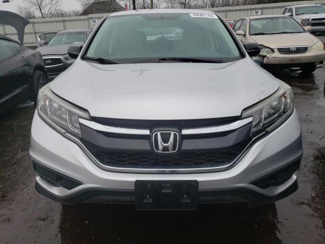 2HKRM4H34FH696553 - 2015 HONDA CR-V LX SILVER photo 5