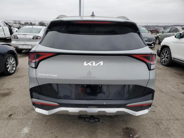 5XYK43AF7PG026519 - 2023 KIA SPORTAGE SX GRAY photo 6