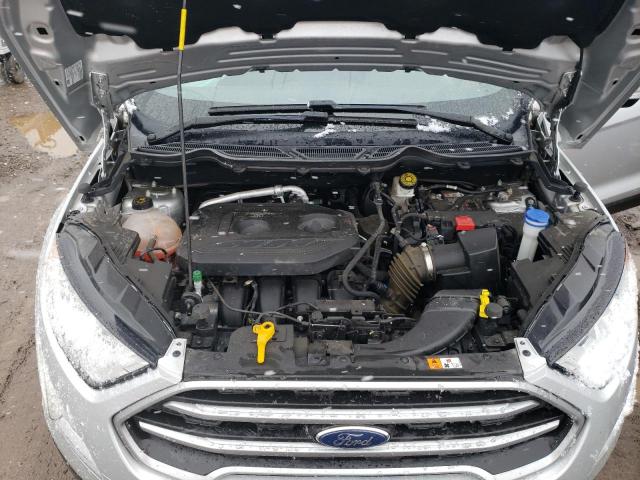 MAJ6S3GL1KC292917 - 2019 FORD ECOSPORT SE GRAY photo 11