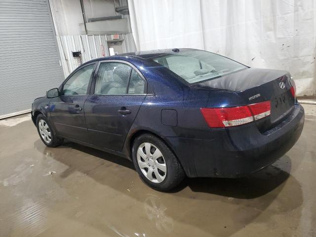 5NPET46C38H385994 - 2008 HYUNDAI SONATA GLS BLUE photo 2