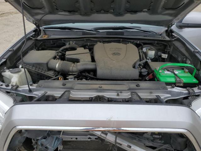 3TMCZ5AN1MM439320 - 2021 TOYOTA TACOMA DOUBLE CAB SILVER photo 11