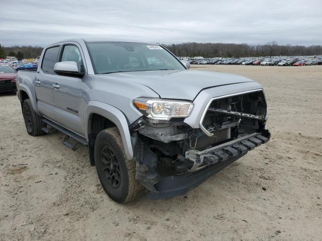 3TMCZ5AN1MM439320 - 2021 TOYOTA TACOMA DOUBLE CAB SILVER photo 4