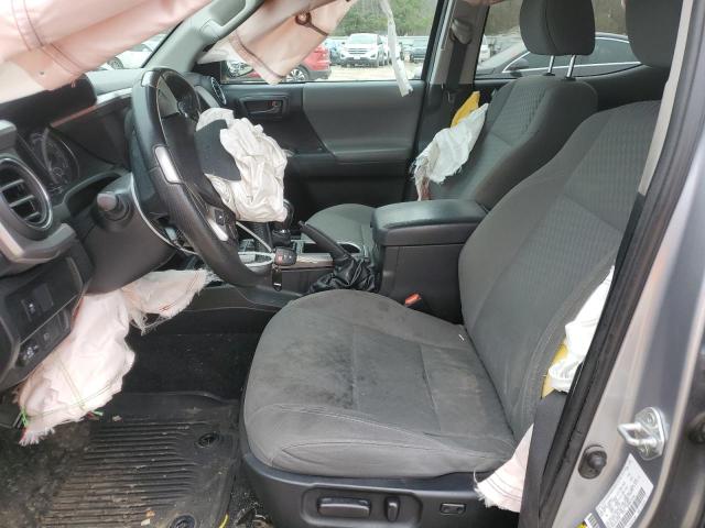 3TMCZ5AN1MM439320 - 2021 TOYOTA TACOMA DOUBLE CAB SILVER photo 7