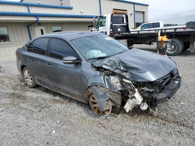 3VWDP7AJXCM468068 - 2012 VOLKSWAGEN JETTA SE GRAY photo 4